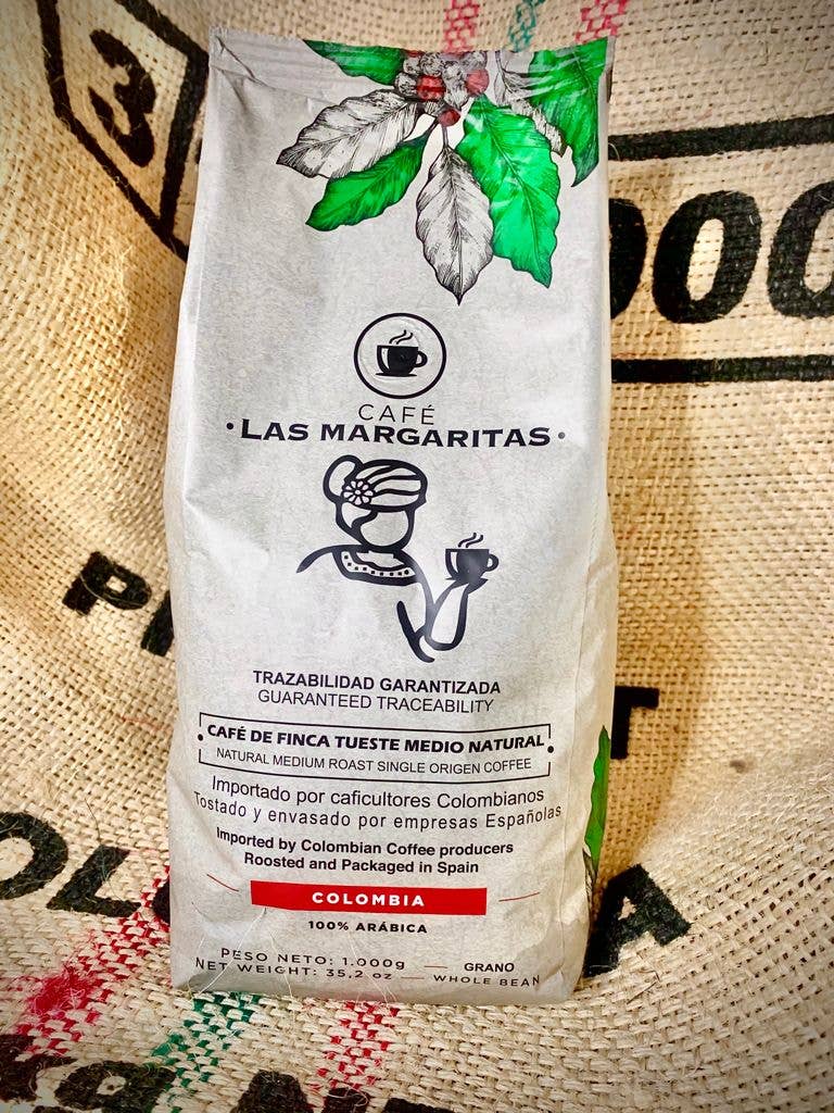 Kaffebønner fra Colombia - Las Margaritas (1 kg)