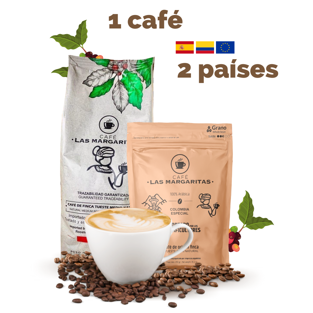 Kaffebønner fra Colombia - Las Margaritas (1 kg)