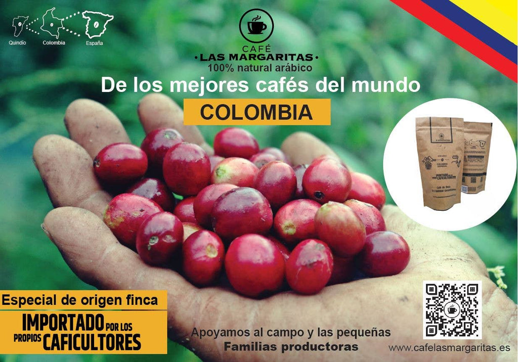 Kaffebønner fra Colombia - Las Margaritas (1 kg)