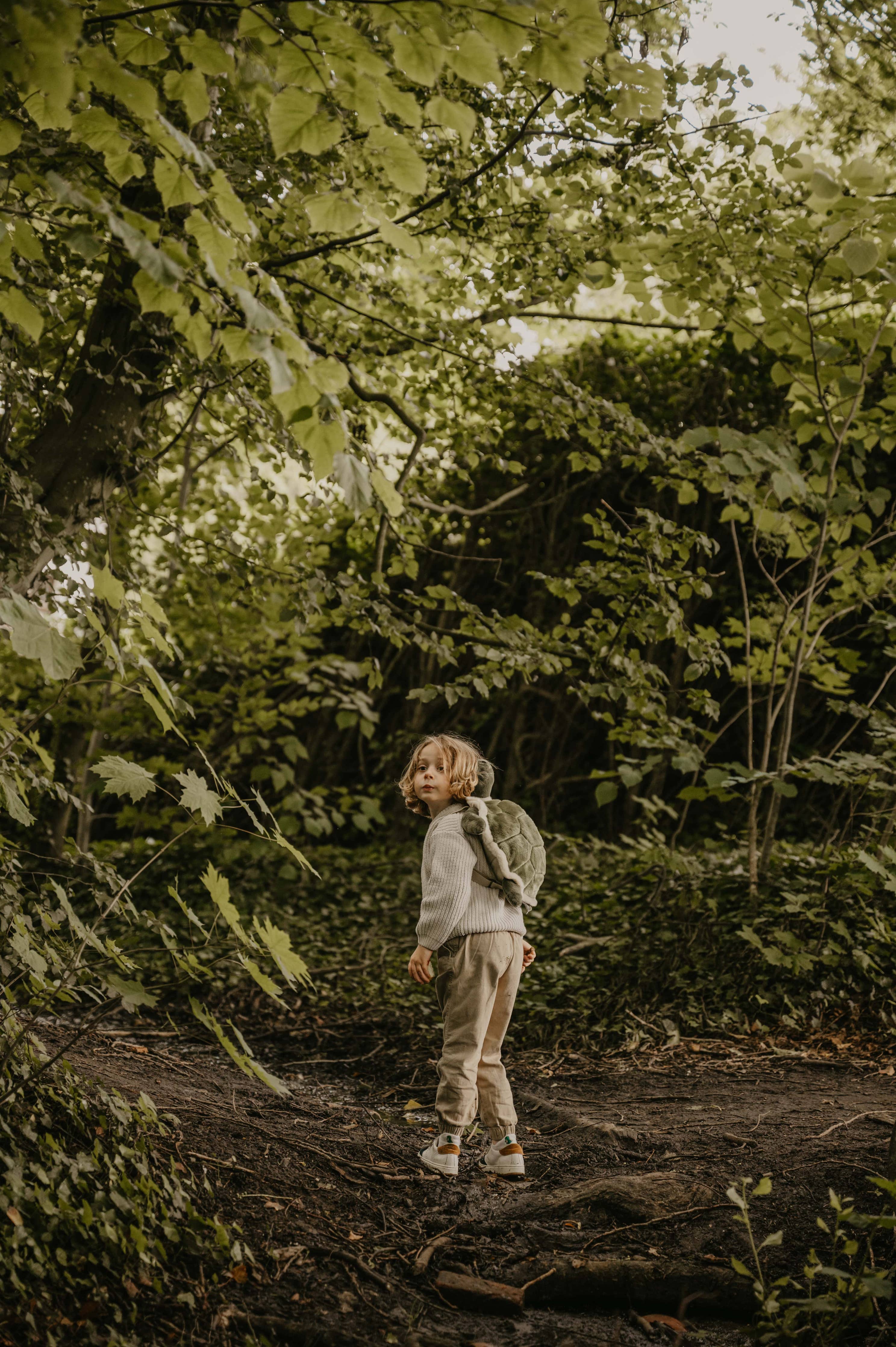 Barneryggsekk Skilpadde