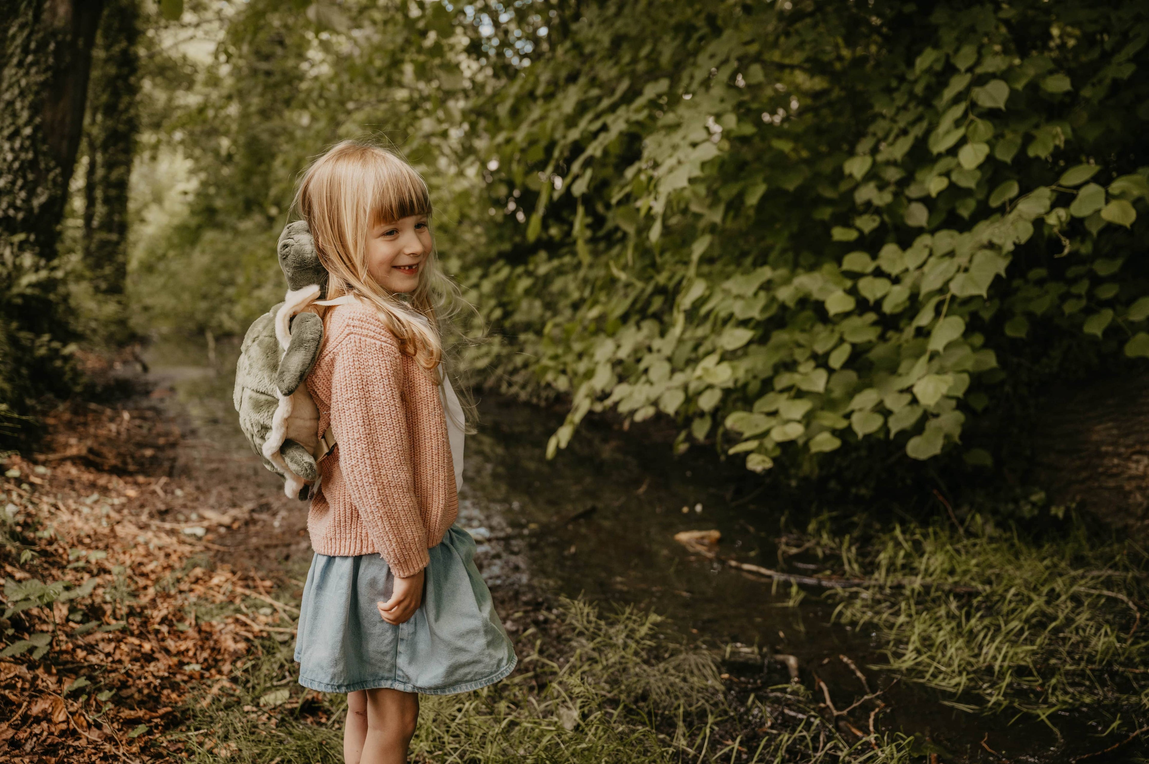 Barneryggsekk Skilpadde